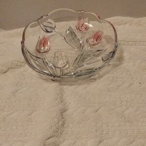 Mikada Elegant Crystal Glass Tulip Bowl